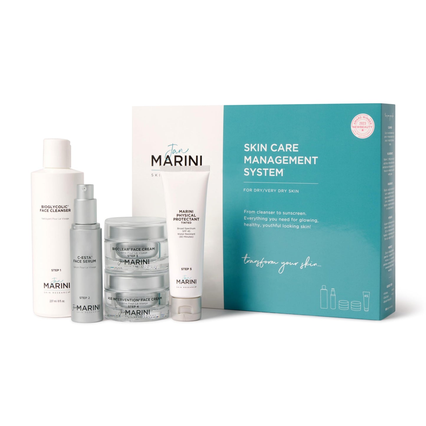 Jan Marini Advanced Skin Care Kit with Tinted SPF 45