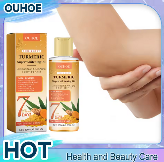 Turmeric Whitening Skin Oil Skin