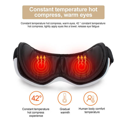 Eye Massager with Heat Vibration