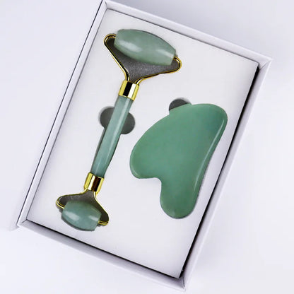 Jade Roller Gua Sha Set