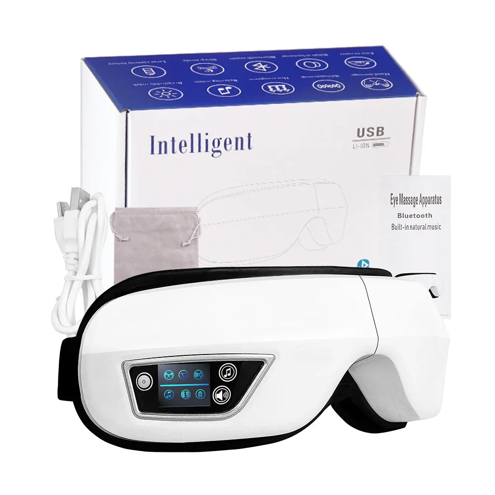 Eye Massager with Heat Vibration