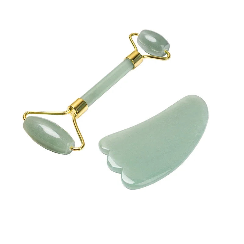Jade Roller Gua Sha Set