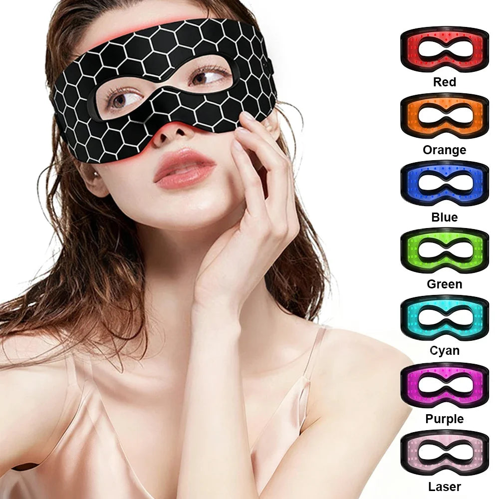 LED Red Light Eye Mask