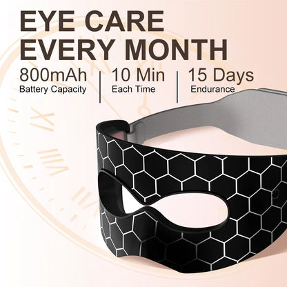 LED Red Light Eye Mask