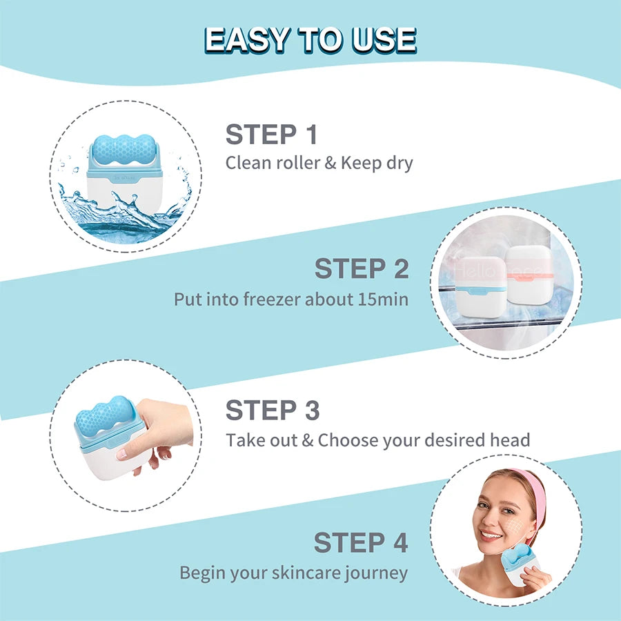 ICE ROLLER S30 Facial Massager Skincare Beauty