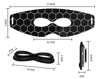 LED Red Light Eye Mask
