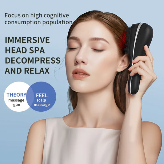 Multifunctional Electric Scalp Massage Comb