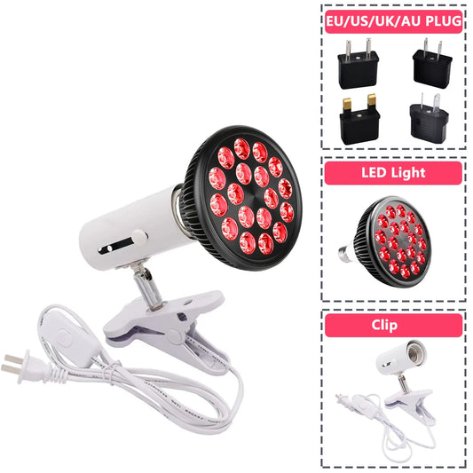 Red Light Therapy Lamp