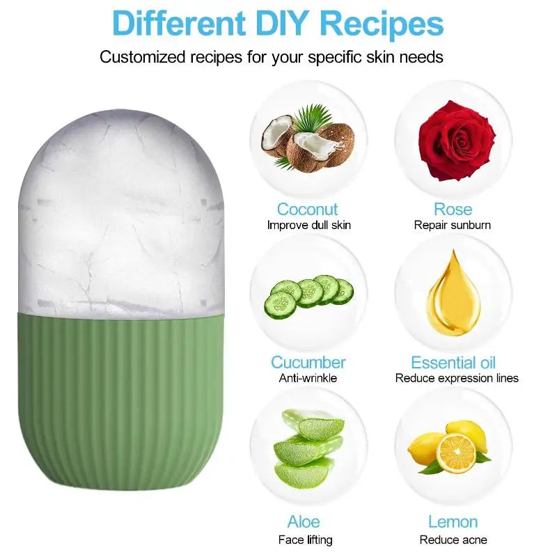 Ice Face Roller  Beauty Massage Shrink Pores Multifunctional Mold