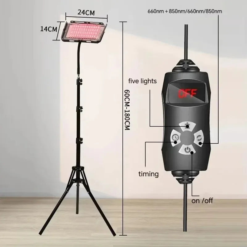 LEDs Red Light Therapy Lamp