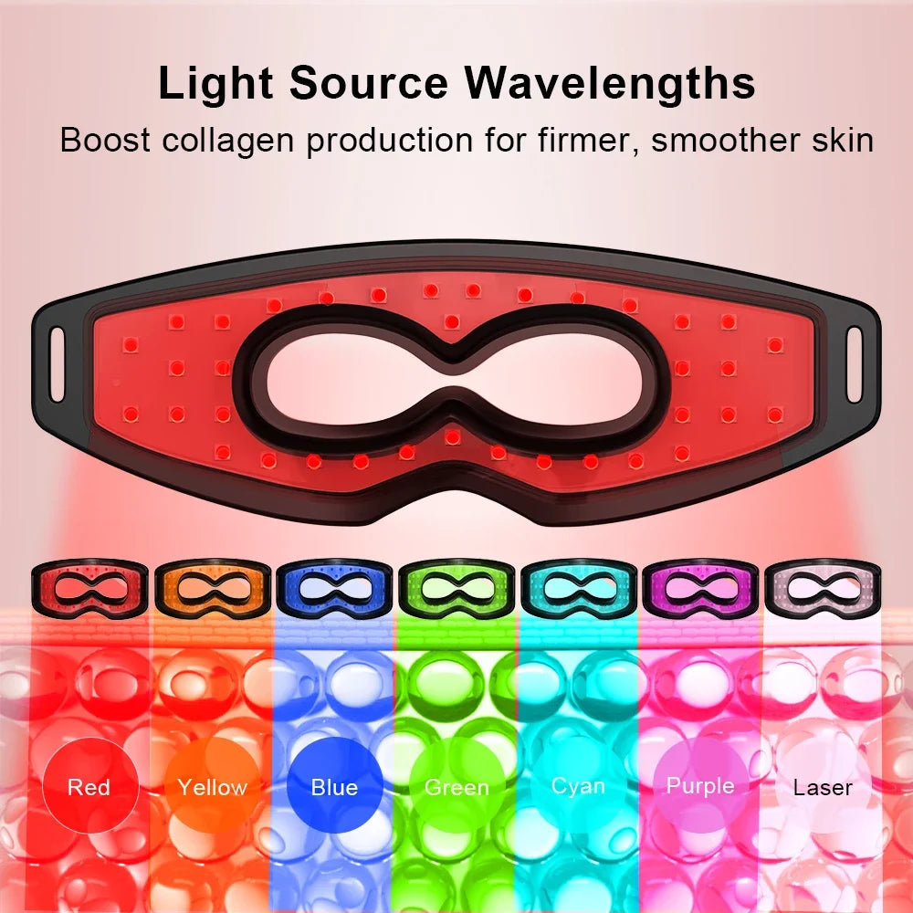 LED Red Light Eye Mask