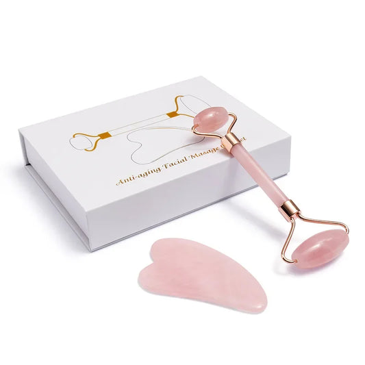 Jade Roller Gua Sha Set