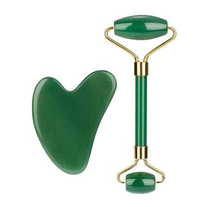 Jade Roller Gua Sha Set