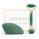 Jade Roller Gua Sha Set
