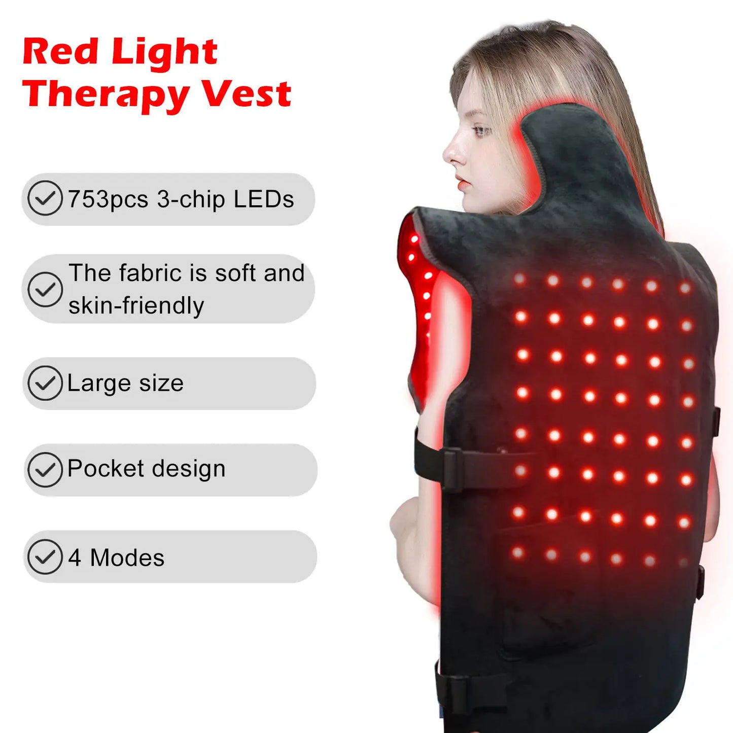Red Light Therapy Vest for Body