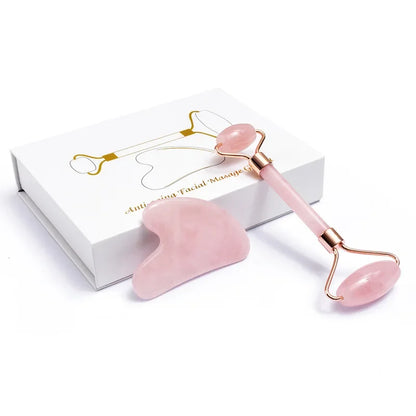 Jade Roller Gua Sha Set