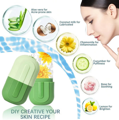 Facial Massager Beauty Hielo Skin Care Tools