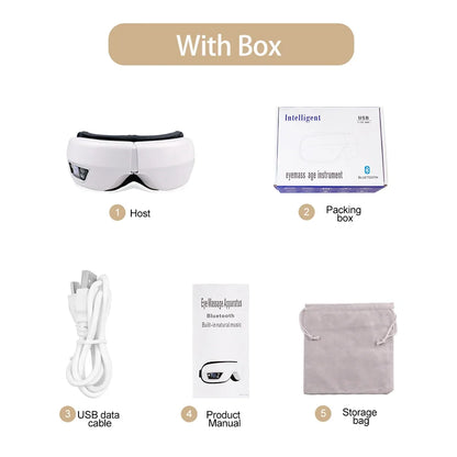 Eye Massager with Heat Vibration