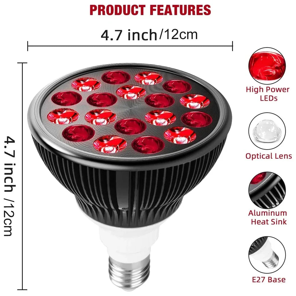 Red Light Therapy Lamp