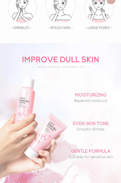 LAIKOU Sakura 5pcs Skin Care Kit