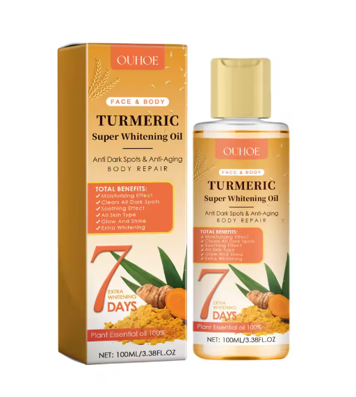 Turmeric Whitening Skin Oil Skin