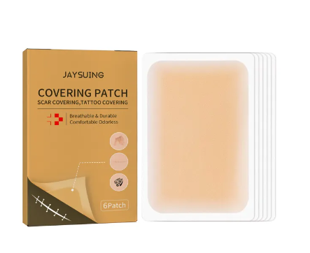 Jaysuing covering patch packaging with patches on a white background